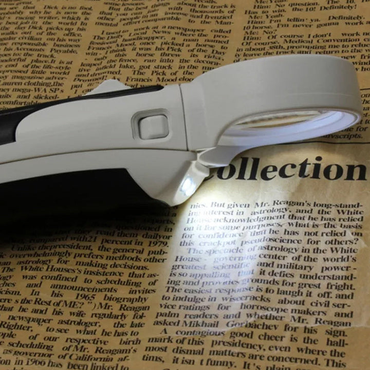 Kalsten | 20X optical magnifying glass with LED light