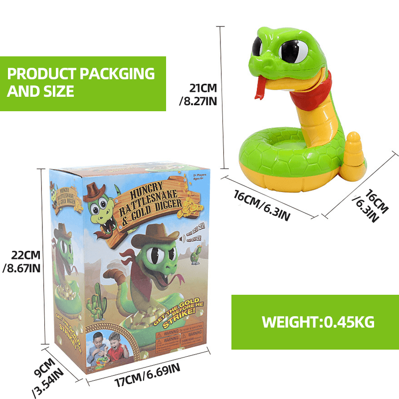 Electric tricky and creepy rattlesnake toy Kalsten