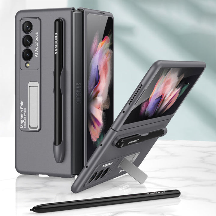 Kalsten | Fashion Kickstand Case with Pencil Slot for Samsung Galaxy Z Fold 3