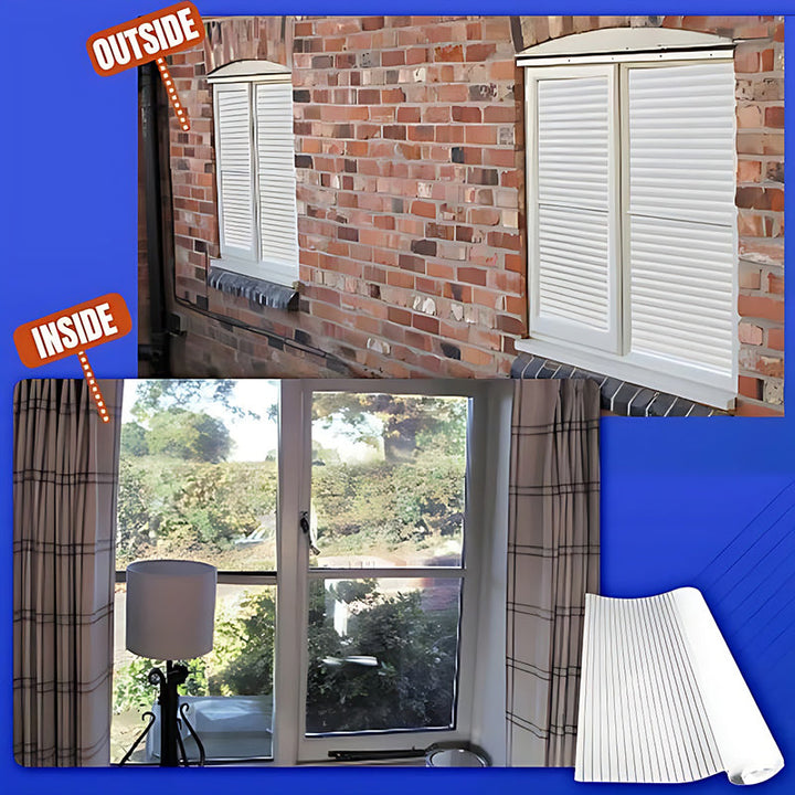 Kalsten | One-Way Imitation Blinds Privacy Window Cover