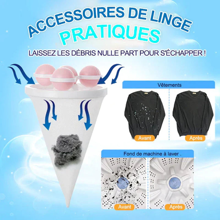 Hair filter mesh bags for washing machine | Kalsten