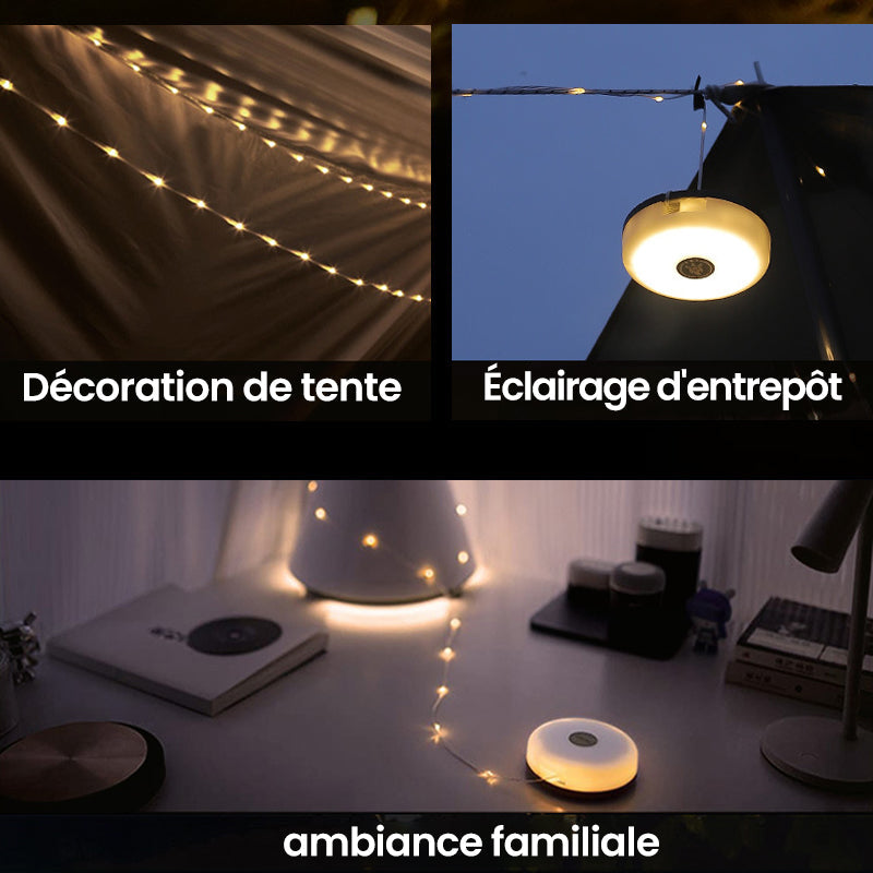 Portable retractable waterproof outdoor light garland | Kalsten
