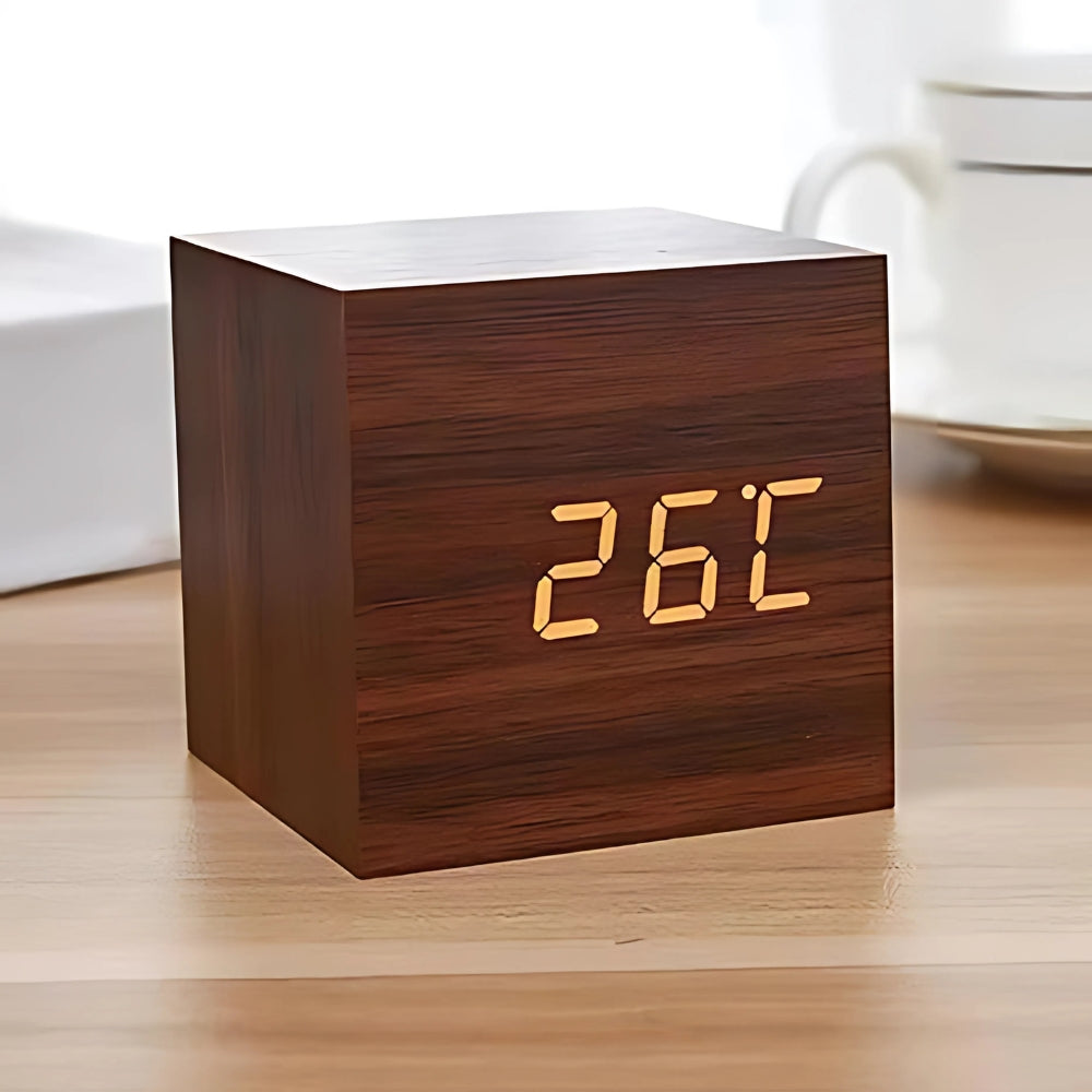 Kalsten | Modern Cube LED Alarm Clock