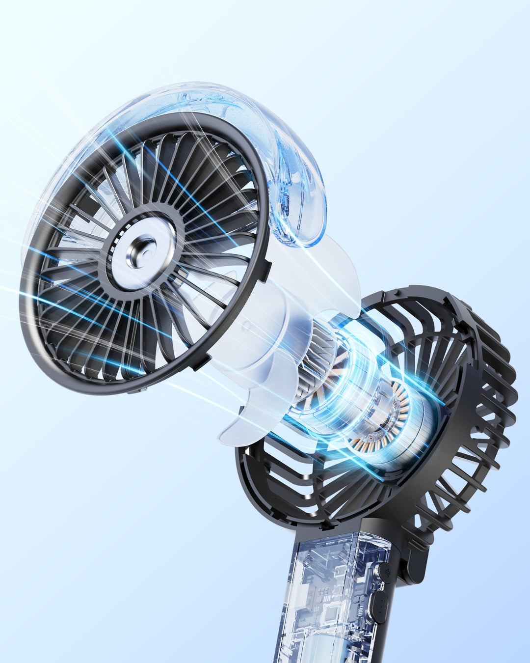 Portable Misting Fan - 180° Foldable | Kalsten