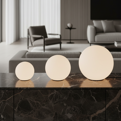 SphereGlow Ball Lamp, 16 Color Options