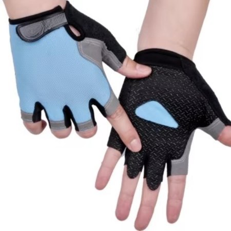 Kalsten | Breathable Anti Slip Shock Absorbing Half Finger Cycling Gloves
