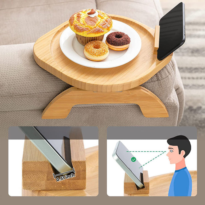 Sofa Arm Tray Table