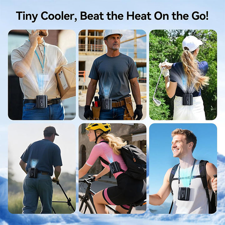 Portable Ice Cooling Waist Fan | Kalsten
