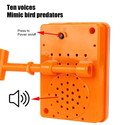 ZonSpin Bird Protector – 360° Reflective Pigeon Deterrent powered by Solar Energy | Karnz