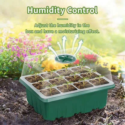 Seed Starter Trays with Grow Light, 5 sets | Bowlift