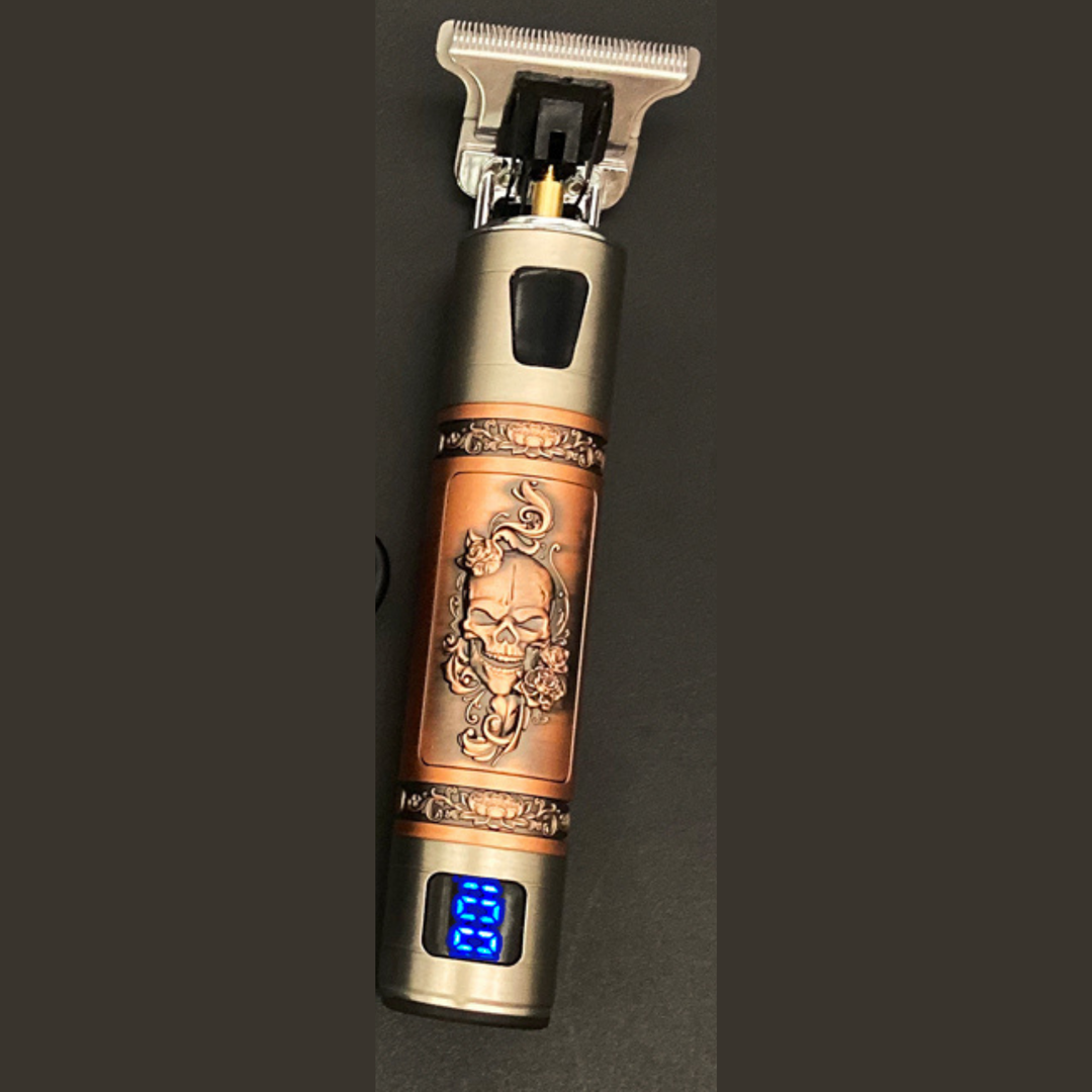 Kalsten | Skull Vintage Trimmer – Rechargeable Hair & Beard Groomer