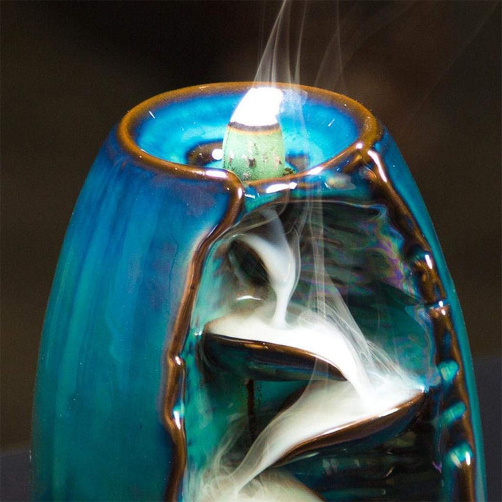 Kalsten | Mountain River Waterfall Back-flow Incense Holder