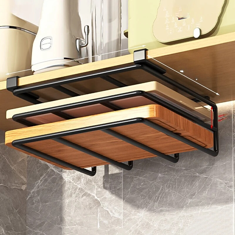 Stylish Kitchen Hang Organizer - Easy Installation Without Drilling Kalsten
