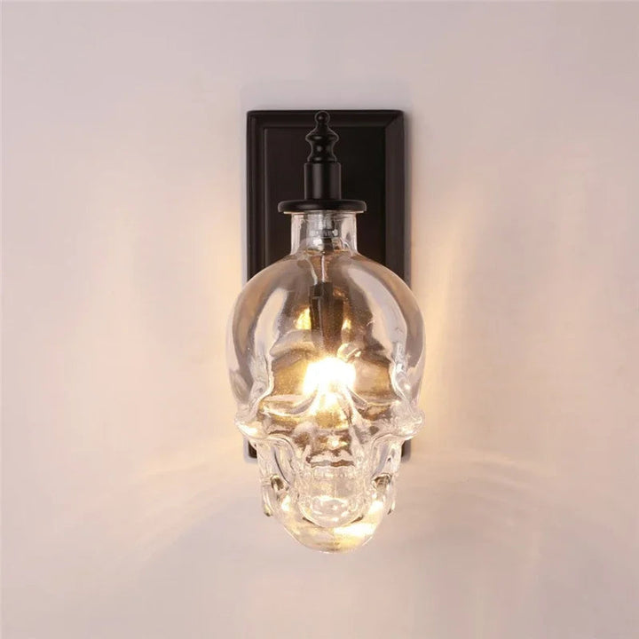 Gothic Skull Bottle Retro Wall Lamp | Kalsten