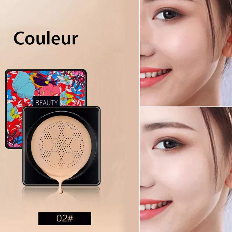 Cream CC Corrector With Mushroom Brush | Kalsten