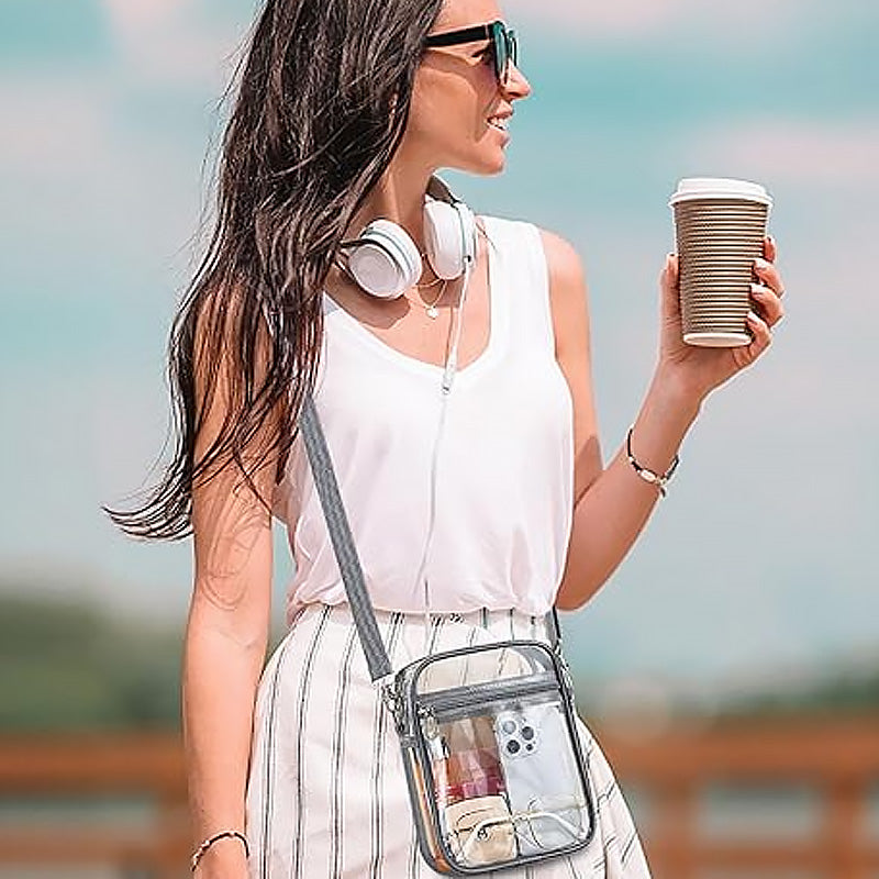 Skanto | PVC Clear Crossbody Bag