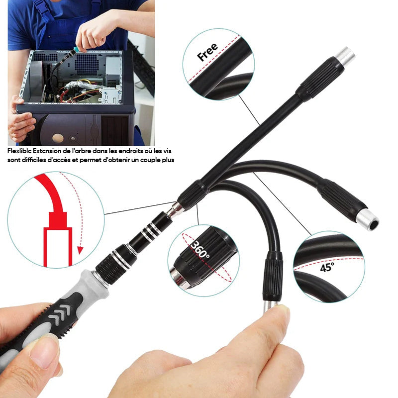 Extra tough 115 in 1 multifunction screwdriver set | Kalsten