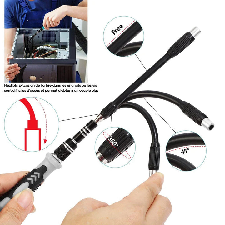 Extra tough 115 in 1 multifunction screwdriver set | Kalsten