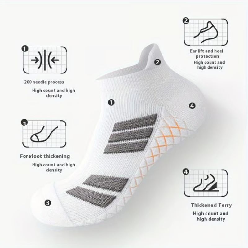 Skanto | Men's Low-Cut Breathable Sweat-Absorbent Sports Socks