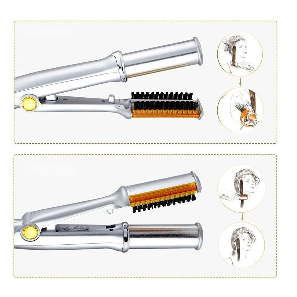 Hair Curling Iron Brush | Kalsten