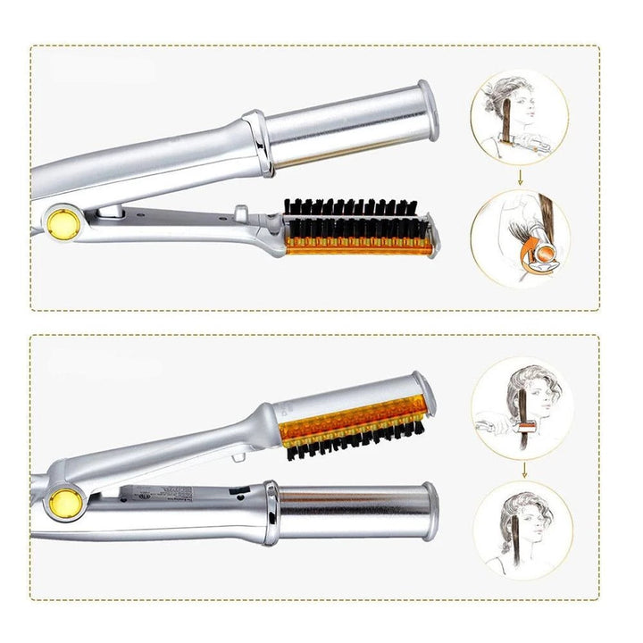 Hair Curling Iron Brush | Kalsten