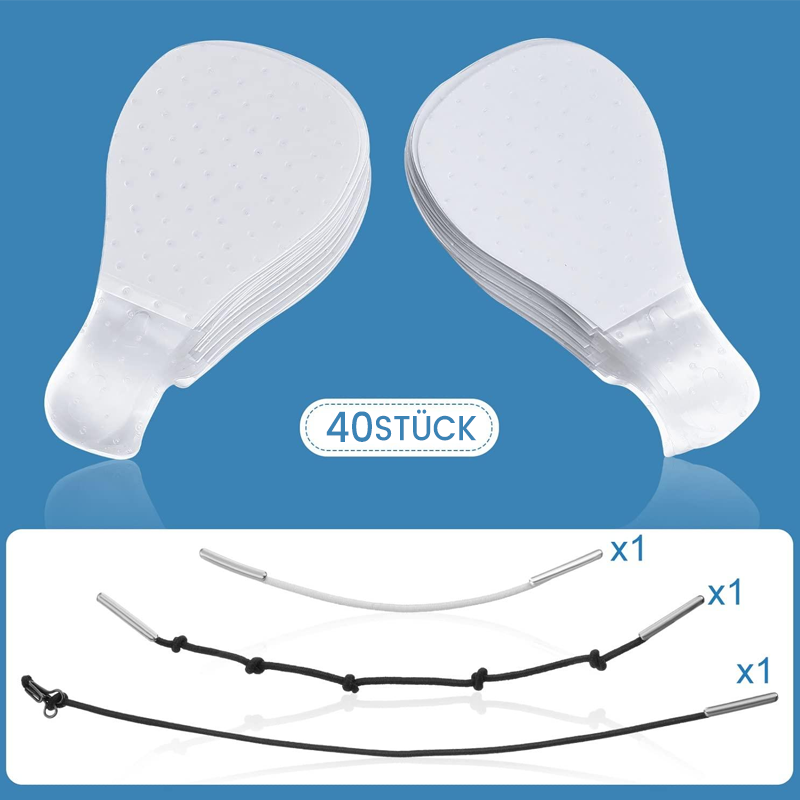 Kalsten | Waterproof and invisible facelift stickers, 120 pieces