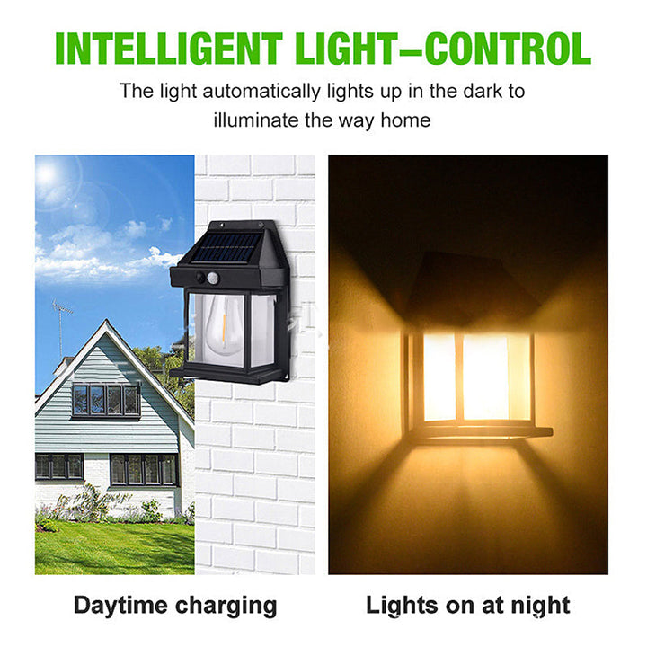Solar Wolfram Wall Light | Kalsten