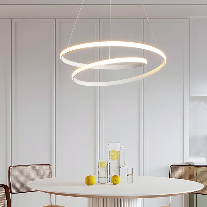Modern LED chandelier with dimming function – pendant light for dining room and living room | Kalsten