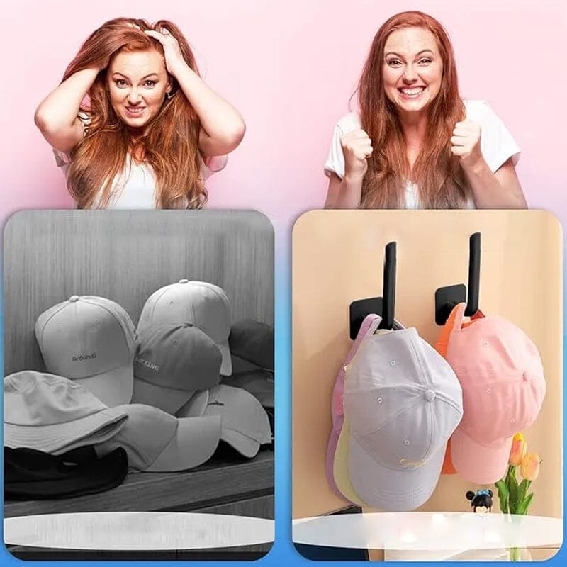Hat rack for wall Hat organizer | Kalsten