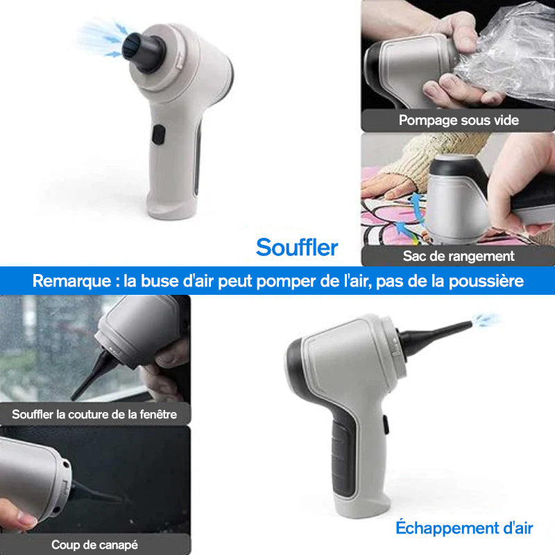 Cordless hand-held mini vacuum cleaner | Kalsten