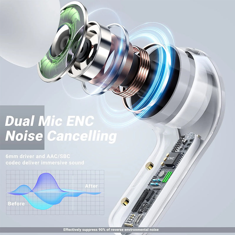 Kalsten | Bluetooth headphones with ENC noise cancellation