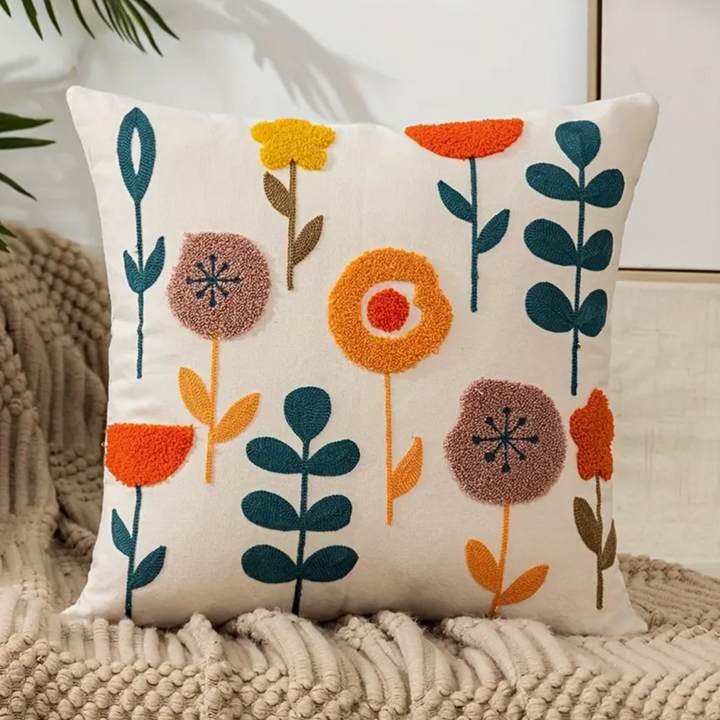 Decorative Cushion FloraSoft – Decorative Flower Cushion with Removable Cover | Kalsten