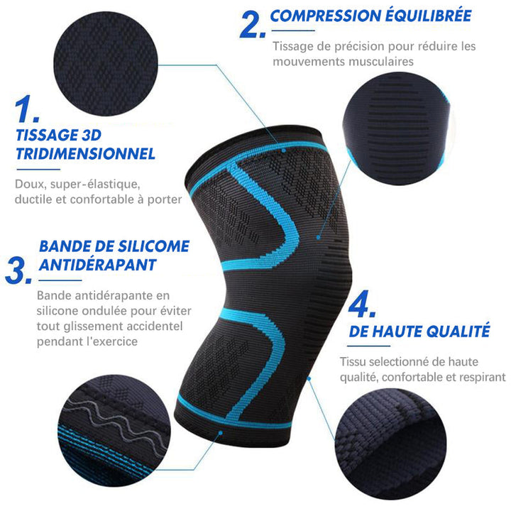 Elastic Knee Brace With Compression Effect | Kalsten