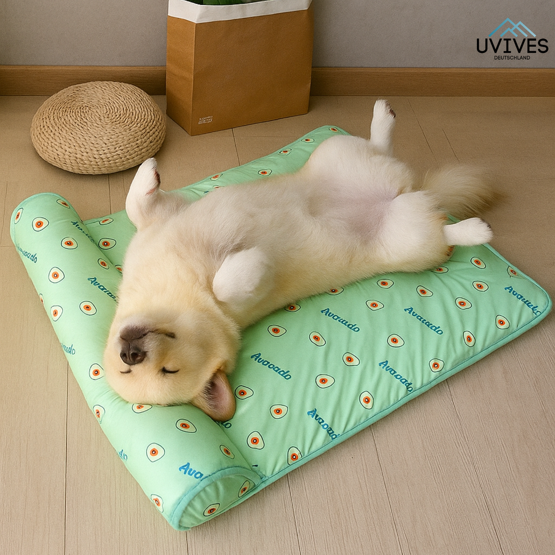 Cooling Mat Ice Silk for Dogs and Cats – Self-Cooling Without Electricity | Kalsten