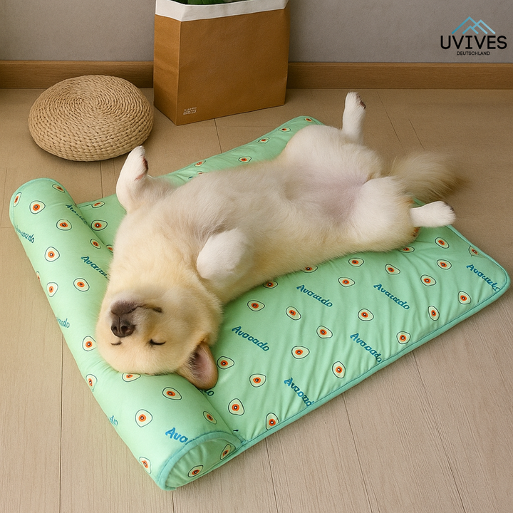 Cooling Mat Ice Silk for Dogs and Cats – Self-Cooling Without Electricity | Kalsten