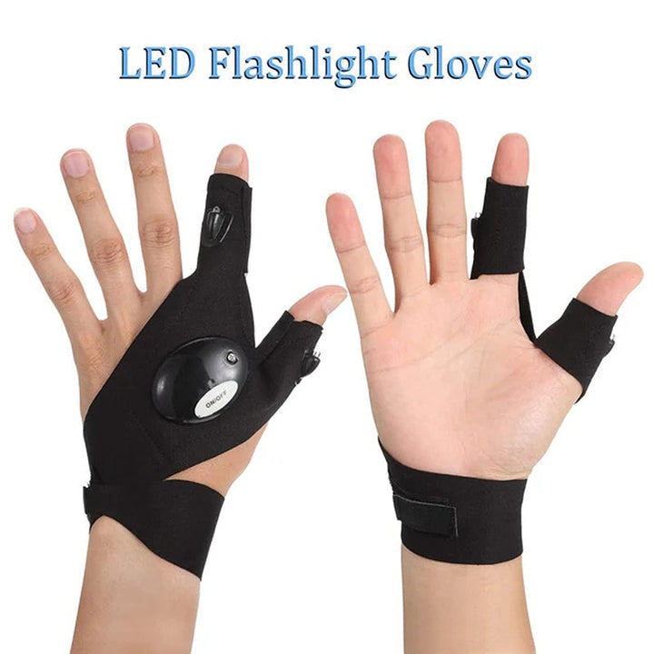 Waterproof LED Light Gloves