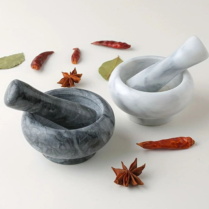 Kalsten | Marble Mortar and Pestle Set