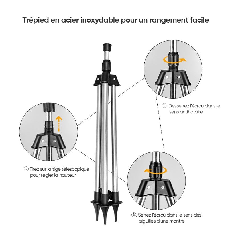 Rotating Tripod Sprinkler | Kalsten