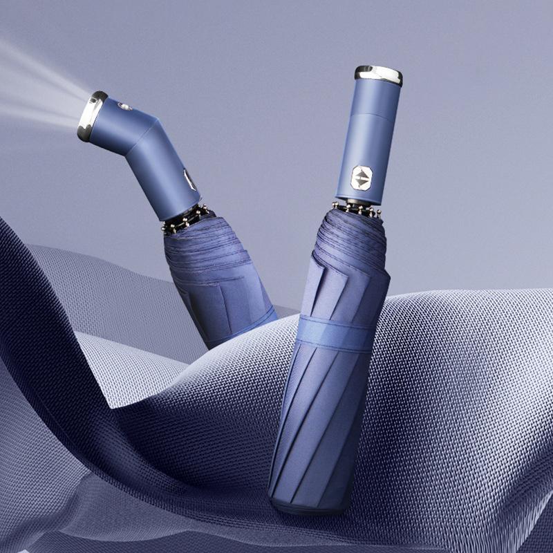 Windproof parasol and umbrella with LED | Kalsten