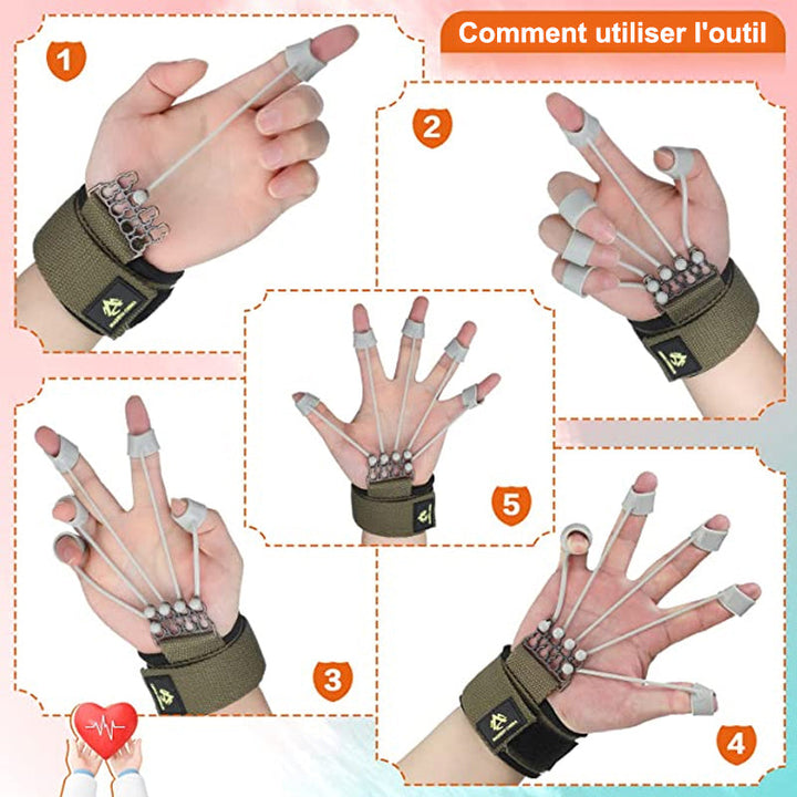 Silicone finger exercise trainer | Kalsten