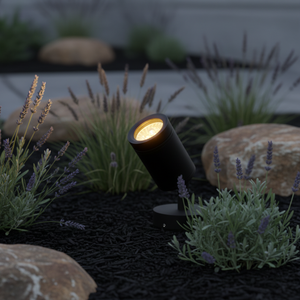 Stainless-Steel Solar Path Spotlight