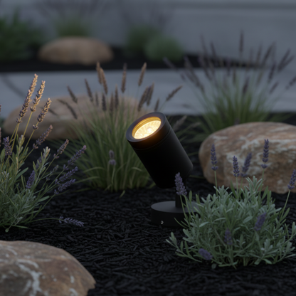 Stainless-Steel Solar Path Spotlight
