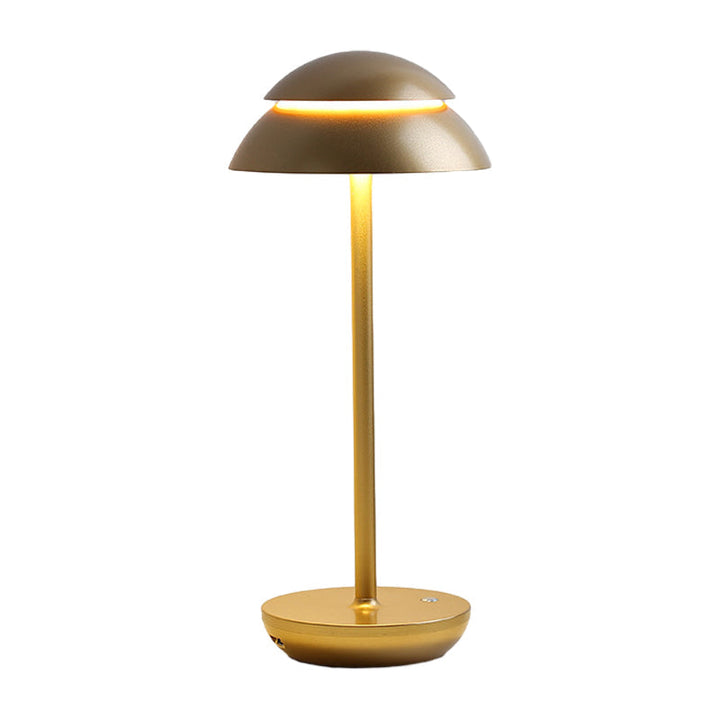 Aurelia Noire - Rechargeable Wireless Table Lamp with Built-in LED Lighting and Battery Kalsten