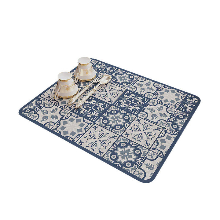 Kalsten | Retro Quick-drying Water-repelling Mat for Kitchen-Bar-Countertops