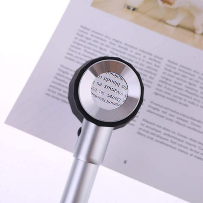 Skanto | 10X Magnifying Glass with Scale and LED Light