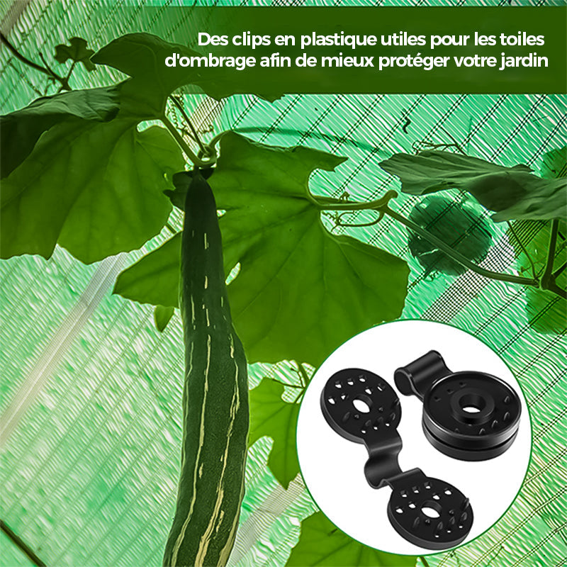 Plastic clips for shade cloth | Kalsten
