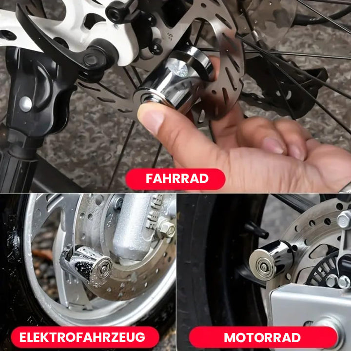 Anti-theft wheel disc lock with 2 keys | Kalsten