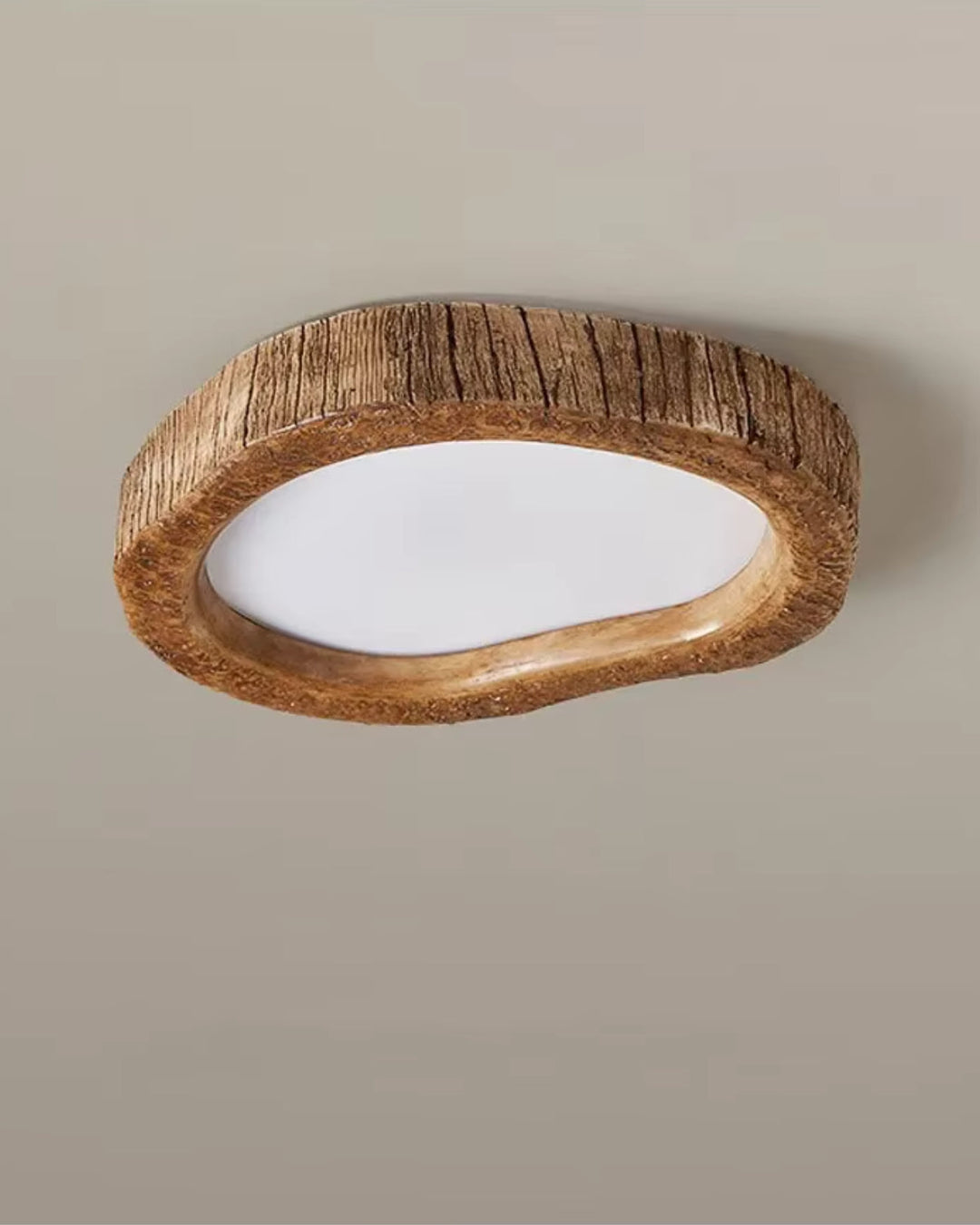 Kalsten | Minimalist Wooden Lamp in Japandi Style with Glow Effect