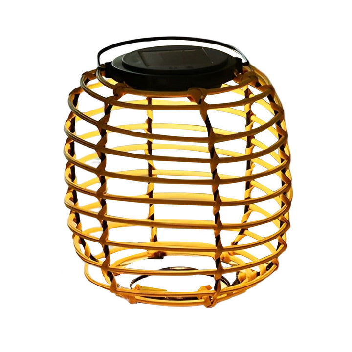 Rattan Lantern Waterproof Creative Modern Solar Garden Lights Lawn Lamp | Kalsten