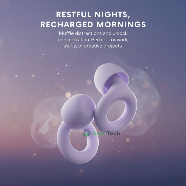 Reusable Noise-Reducing Sleep Earplugs